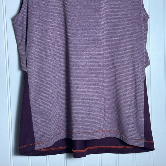 Sleeveless Purple Women's Bolivia Vista Tank Top by Janji, Breathable Running M - Picture 3 of 8